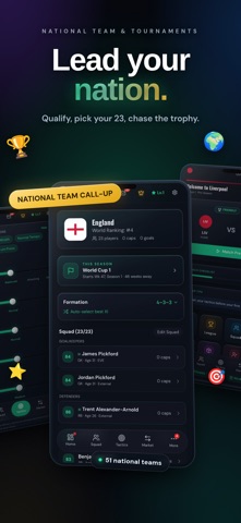 Dynasty Manager: Soccer Career iPhone screenshot