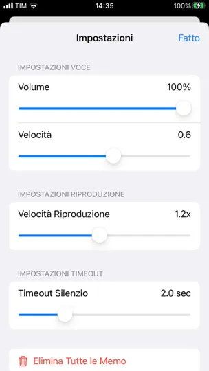 Capture d'écran de VoxTag sur iPhone 2