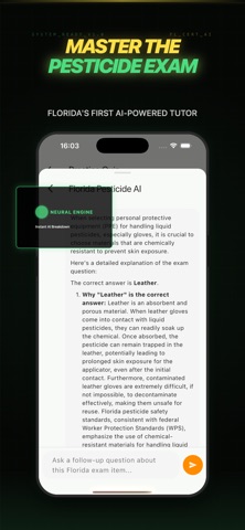 FL Pesticide Applicator Exam iPhone screenshot
