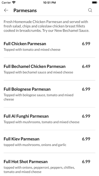 Pizza Bella High Street Screenshot