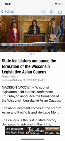 WXOW 19 News NOW iPhone screenshot