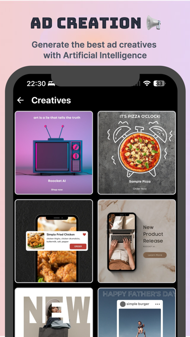 Roocket Ai: Social Post Create Screenshot