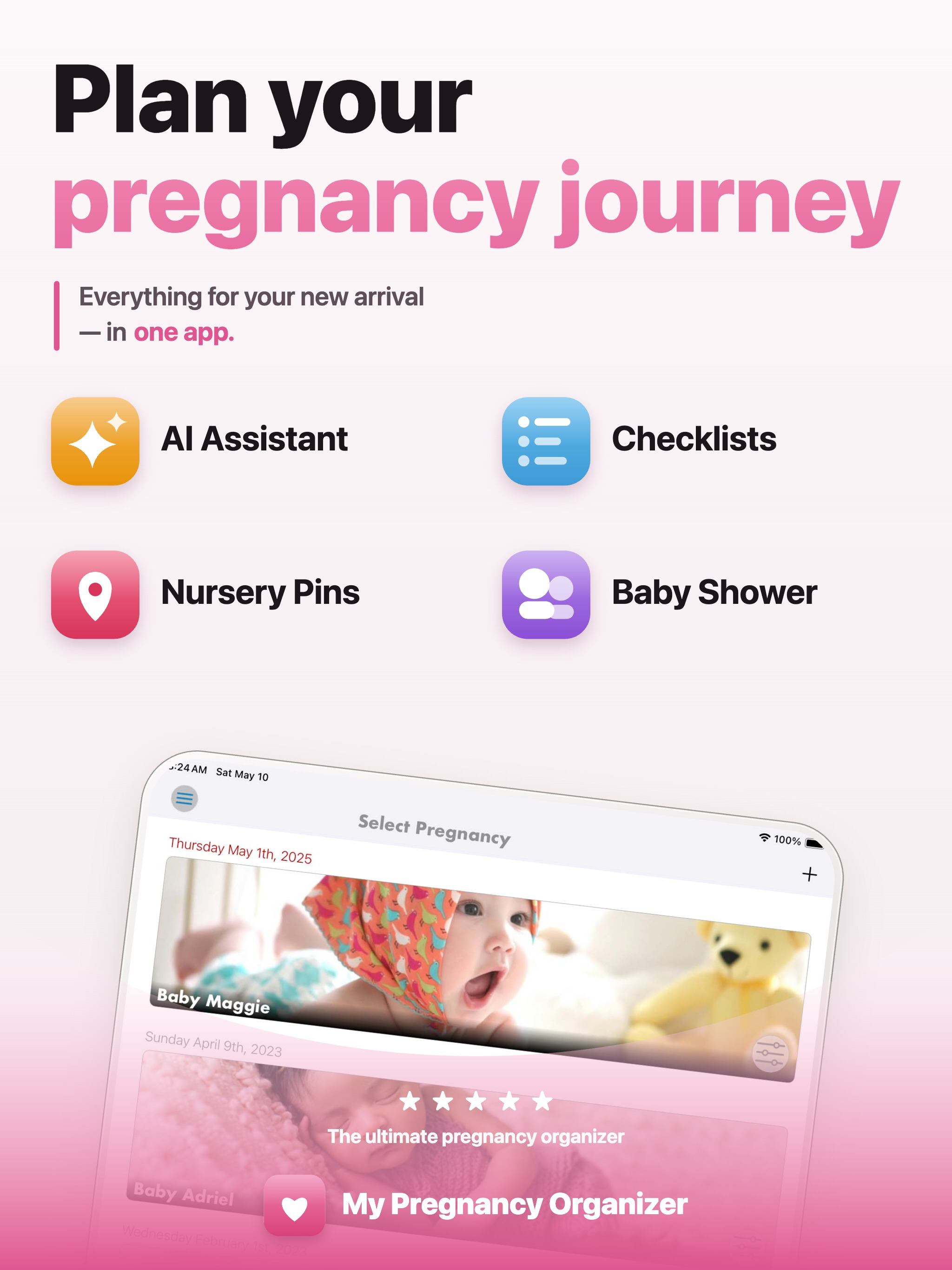 Pregnancy Organizer & Tracker screenshot 9