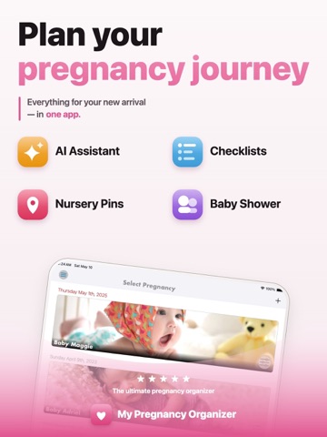 Pregnancy Organizer & Tracker iPad screenshot