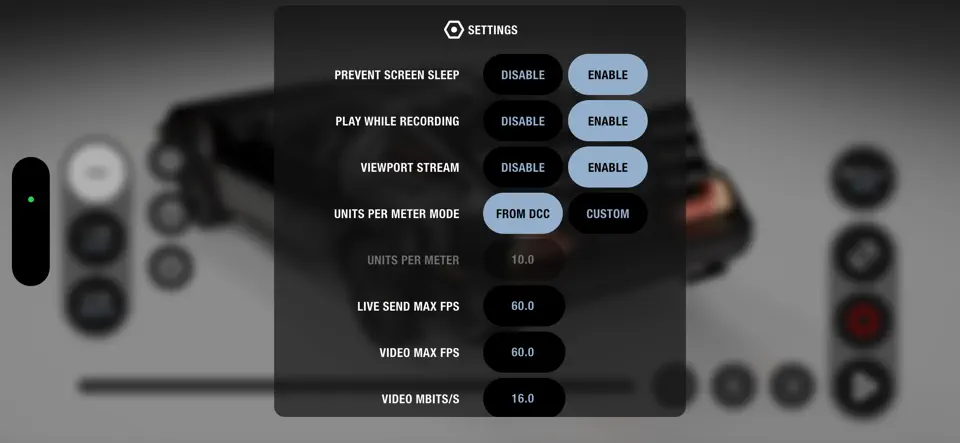 Screenshot von VirtuCamera 2 auf dem iPhone 3