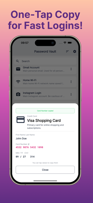 Password Saver & Vault Screenshot 2 of 6
