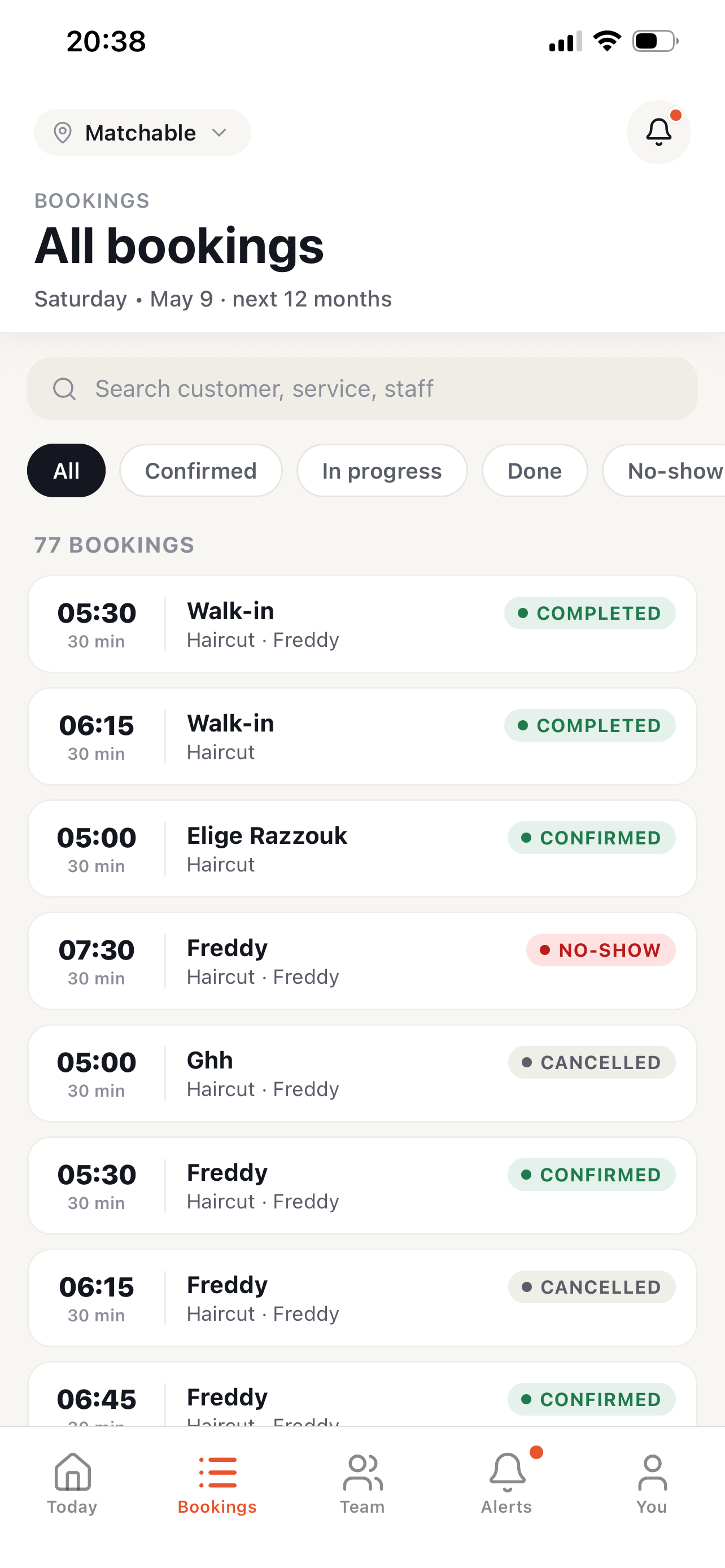 YallaSalon Business screenshot 5