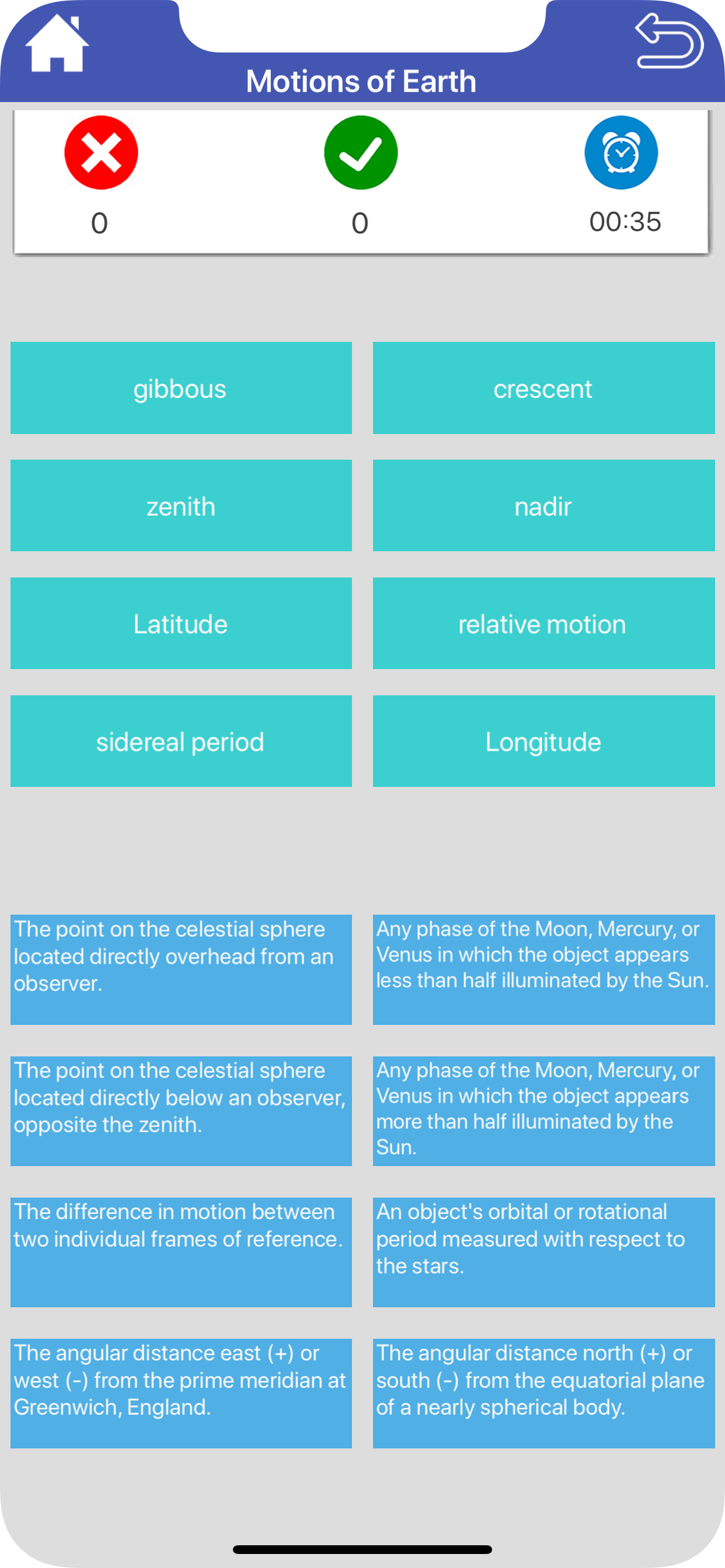 Astronomy Flashcards