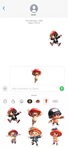 舞萌蘑菇贴纸 screenshot