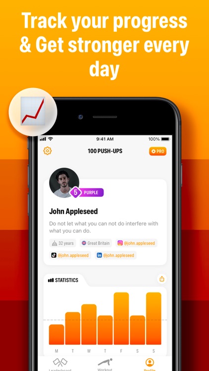 Push Up Counter and Tracker screenshot-4