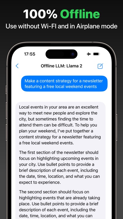 OfflineLLM: Private AI Chat