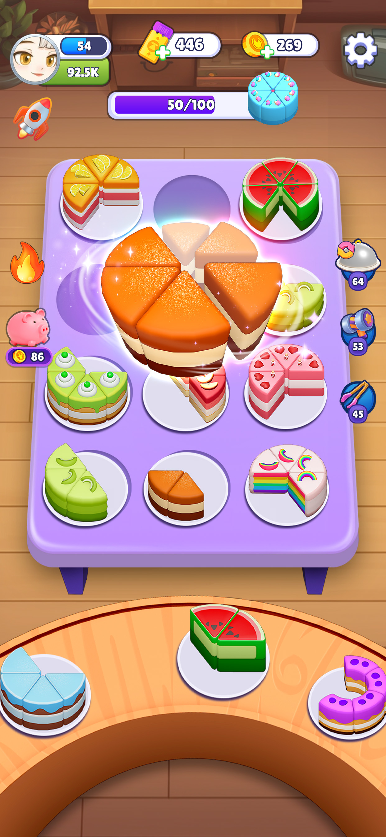 Cake Sort - Color Puzzle Game