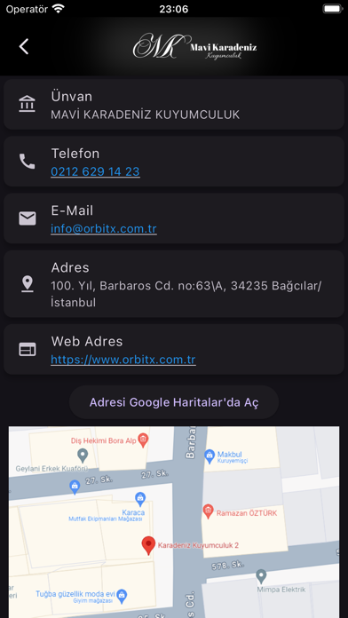 Mavi Karadeniz Kuyumculuk Screenshot