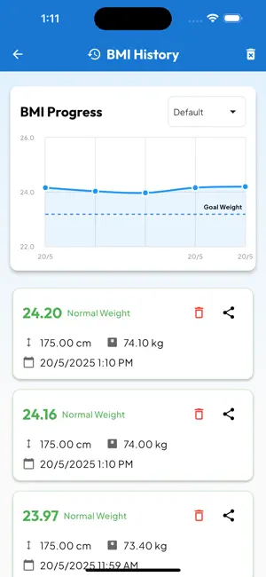 BMI Calculator : Track Easily screenshot 3