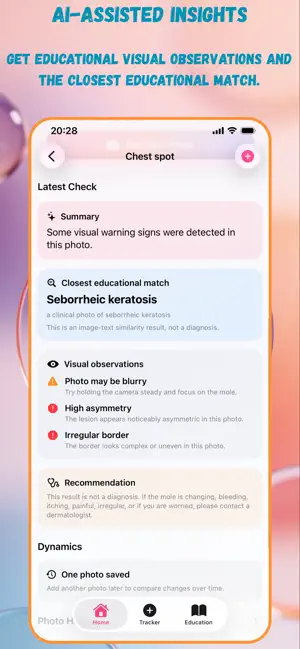 Skin Check: Mole Tracker screenshot 4