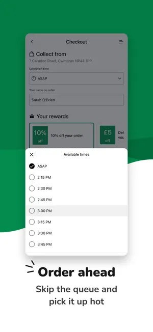 Caspian Pizza App screenshot 2