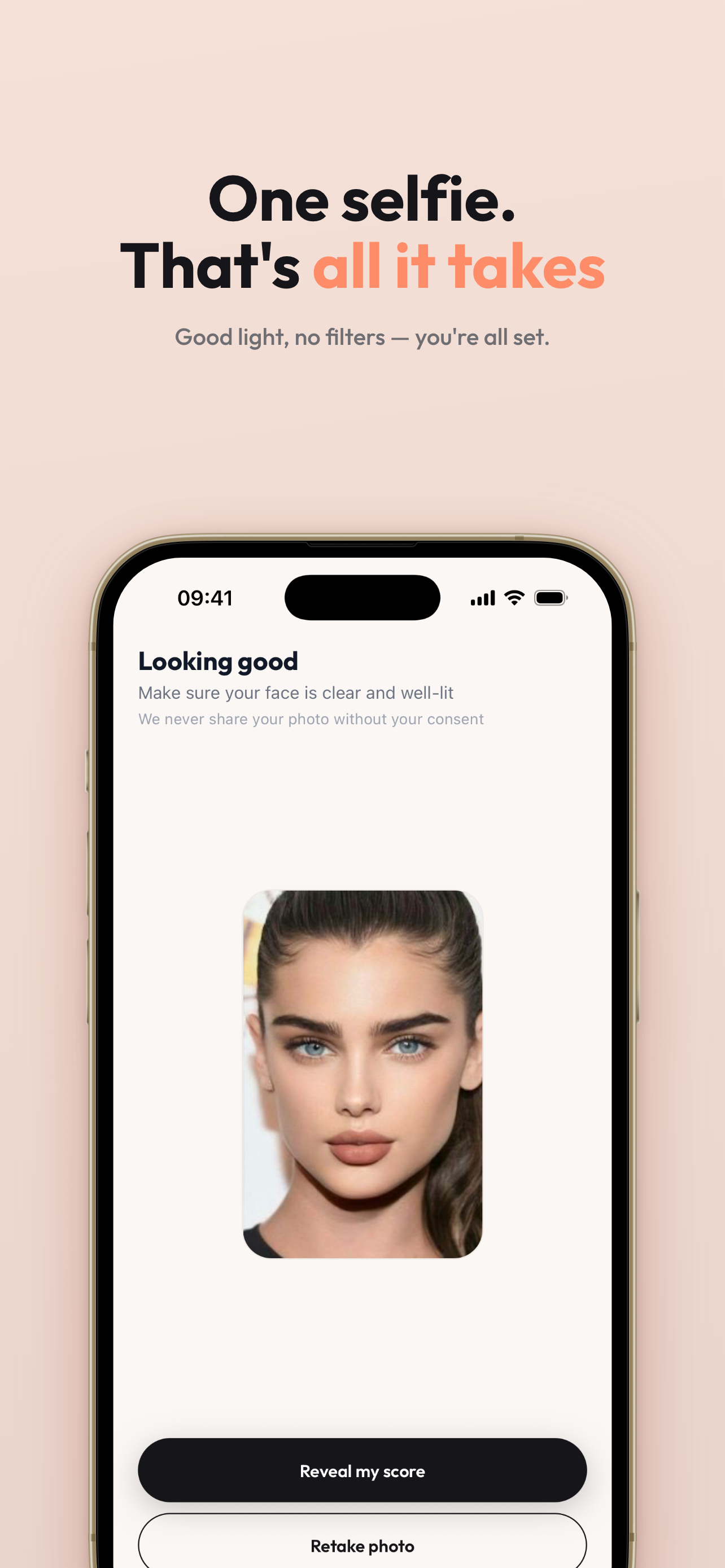 Face Beauty Ratio — OneGlow screenshot 2