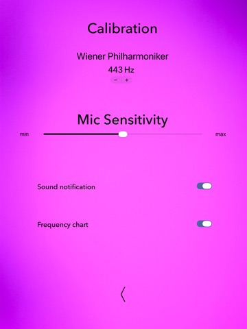 Double Bass Tuner Basic iPad screenshot