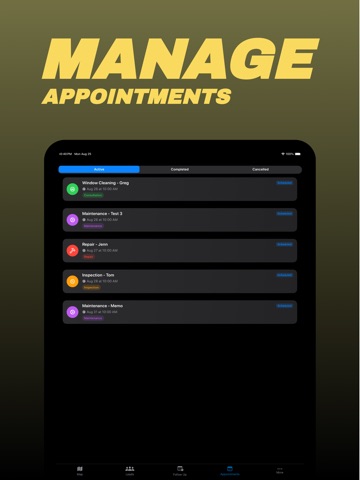 D2D Advancer: Sales & Lead CRM iPad screenshot