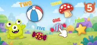Kids Monster Math Learn Games iPhone screenshot