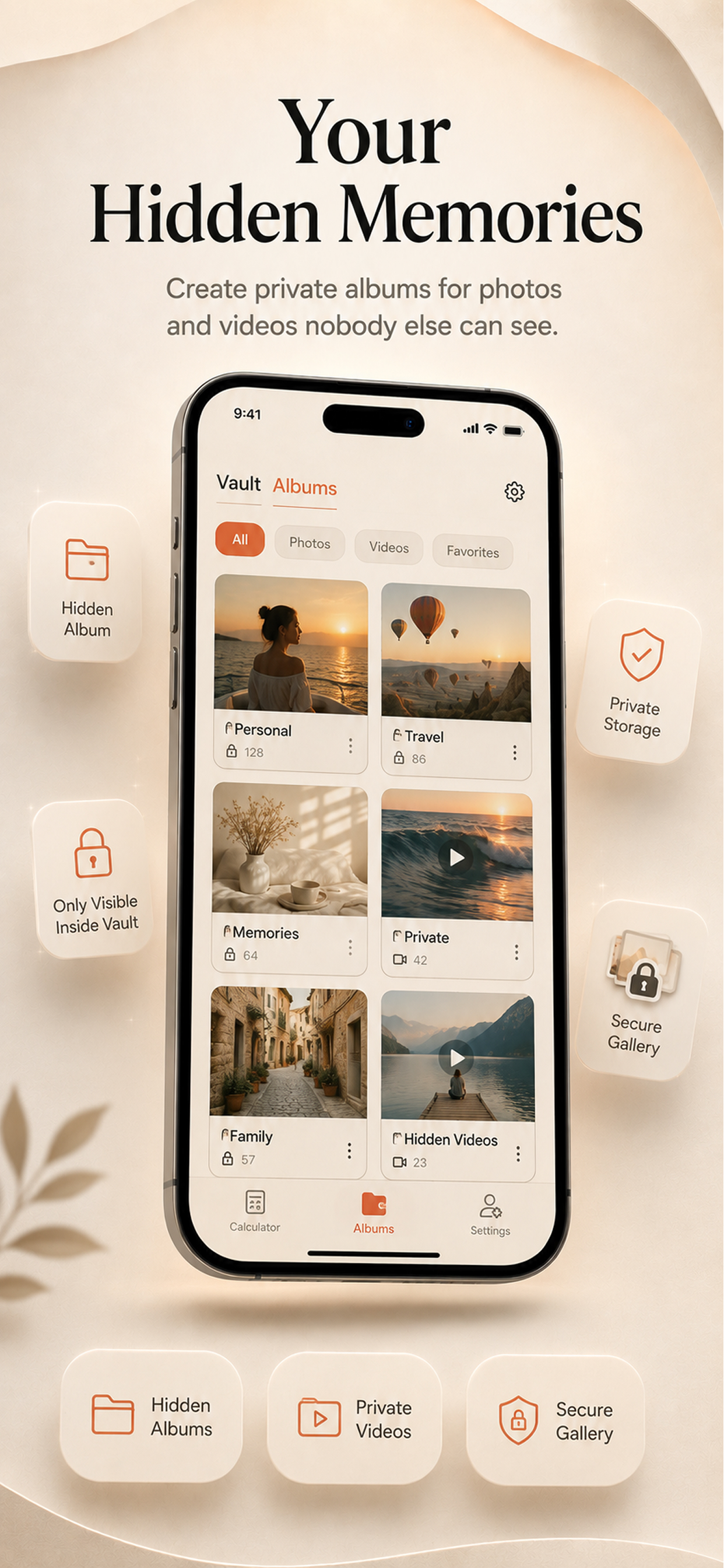 Hide Photos: Calculator Vault