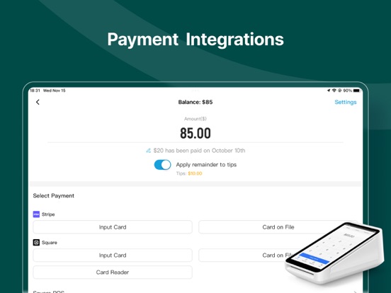 Curly Pet iPad screenshot 3 - Business app