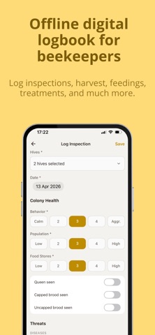 HiveCompanion: Beekeeping screenshot