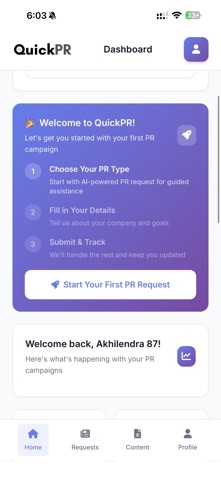 QuickPR - Press Release screenshot