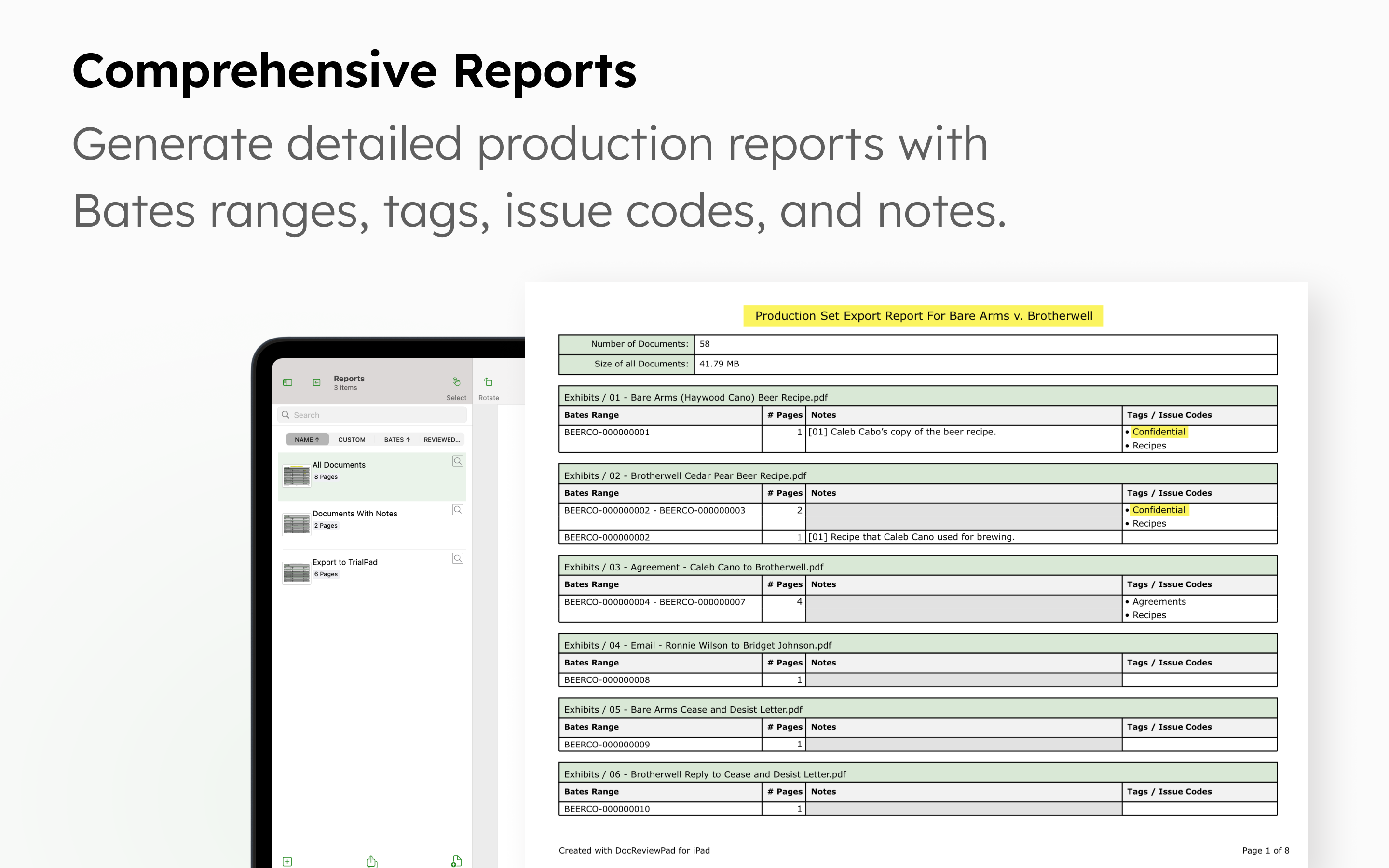 DocReviewPad - Review Docs screenshot 17