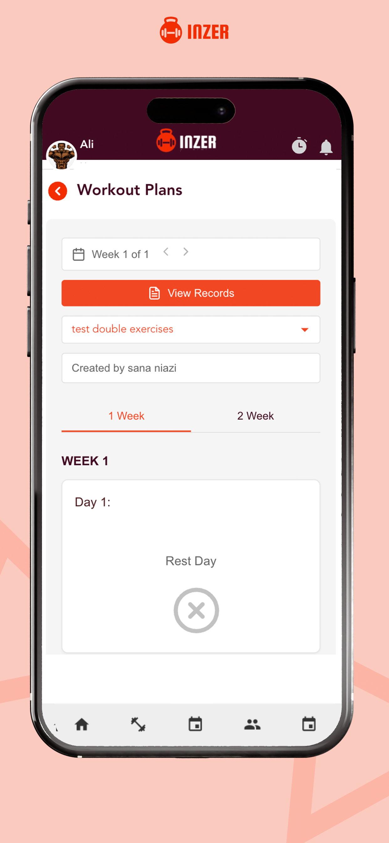 Inzer - Gym Workouts Tracking screenshot 8
