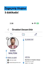kolay cv hazırlama : Özgeçmiş ipad resimleri 1