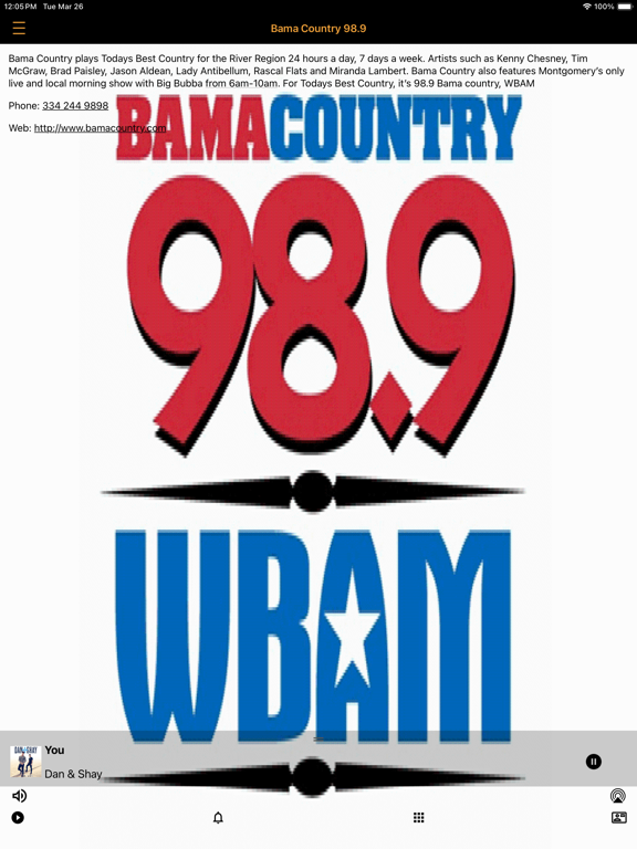 Screenshot #6 pour Bama Country 98.9