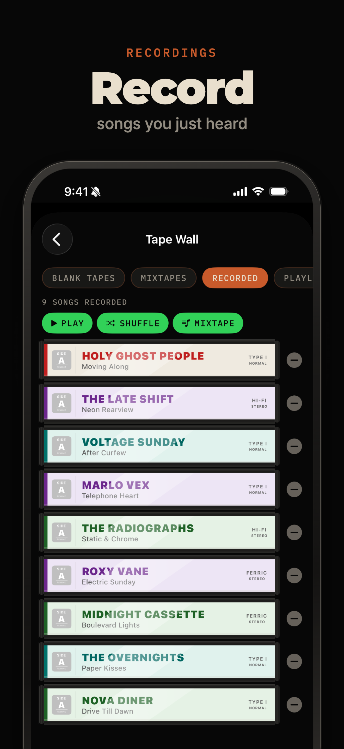 Side A: Cassette Player screenshot 4