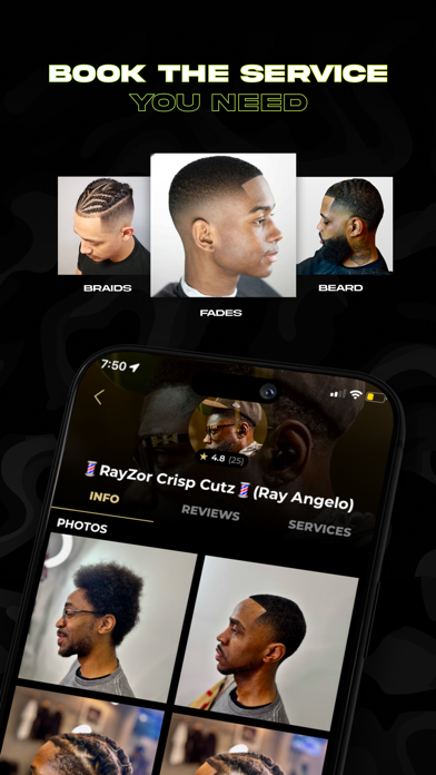theCut: Find & Book Barbers screenshot 2