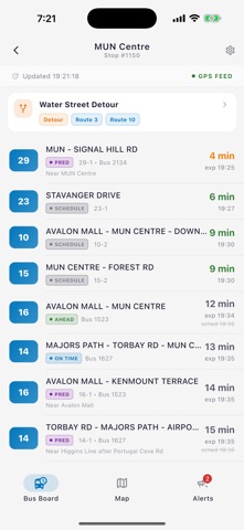 BusBoard NL screenshot