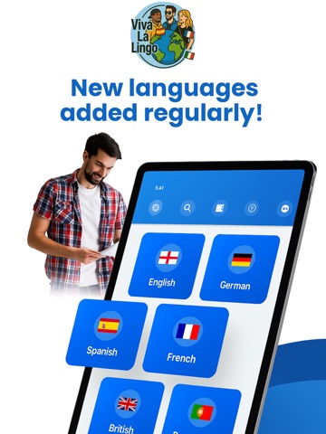 Viva La Lingo: Learn Languages ipad screenshot 2