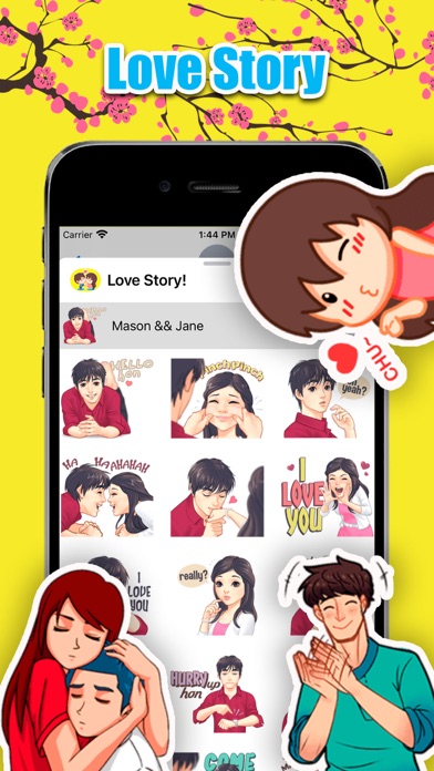 Screenshot #2 pour Honey Stickers!