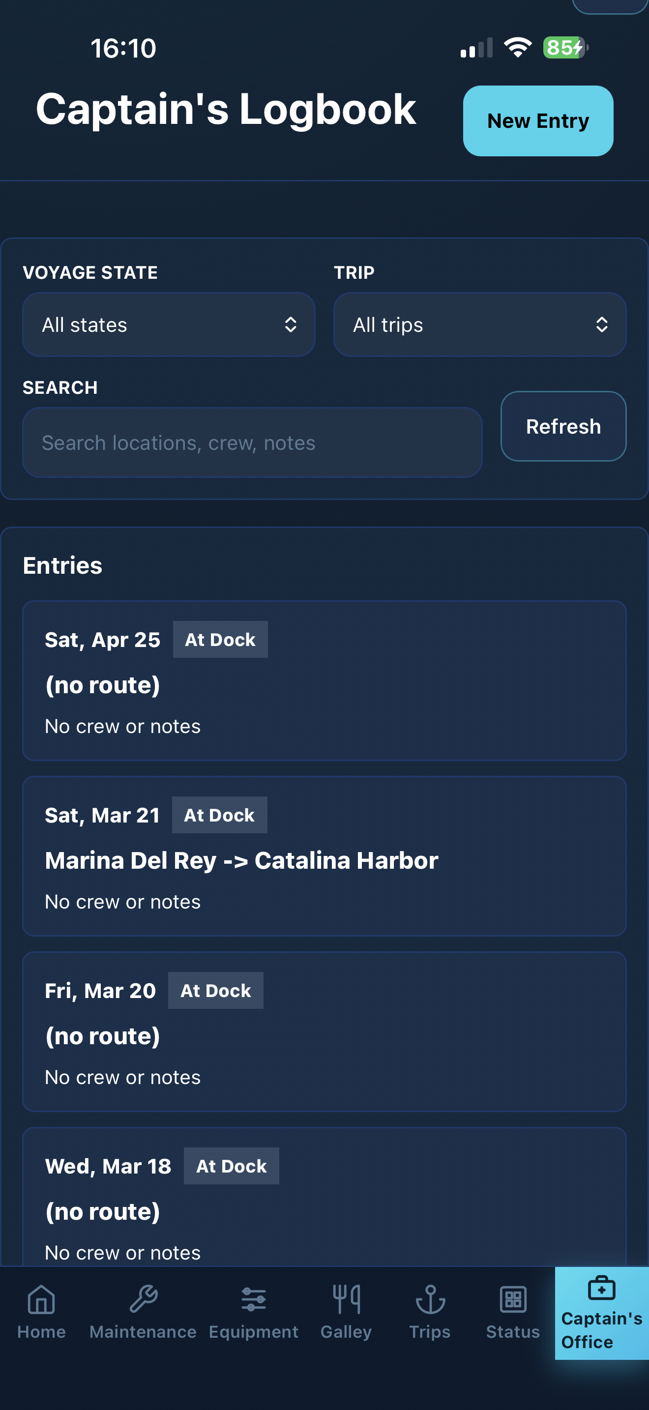 Skydancer Marine: Boat Manager screenshot 4