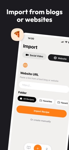 Gattr: Import any recipes iPhone screenshot