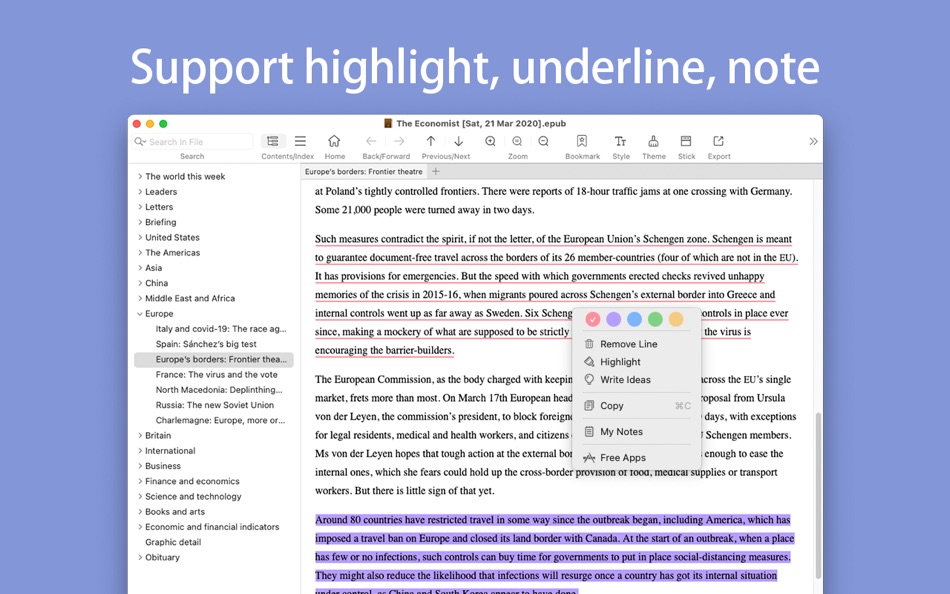 #3. EPUB Reader Plus (macOS) 由: 惠源 赵