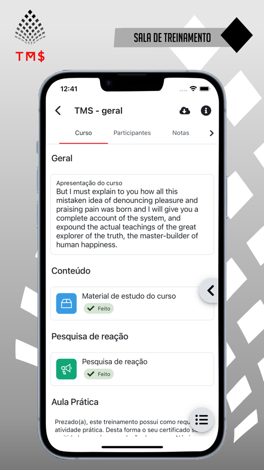 #5. TMS Mobile (iOS) 由: TRAINING MANAGEMENT SPECIALISTS DO BRASIL LTDA