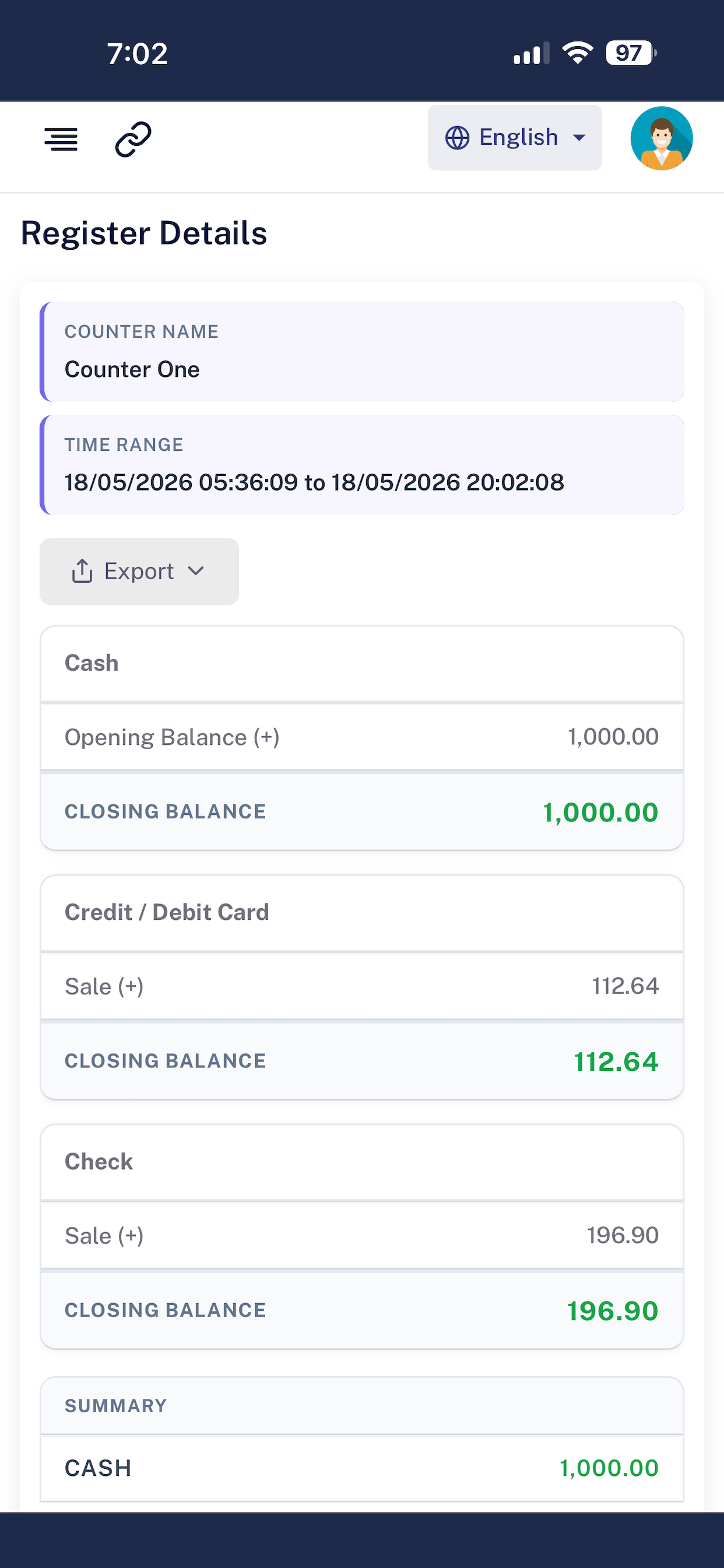 iRestrack POS screenshot 6