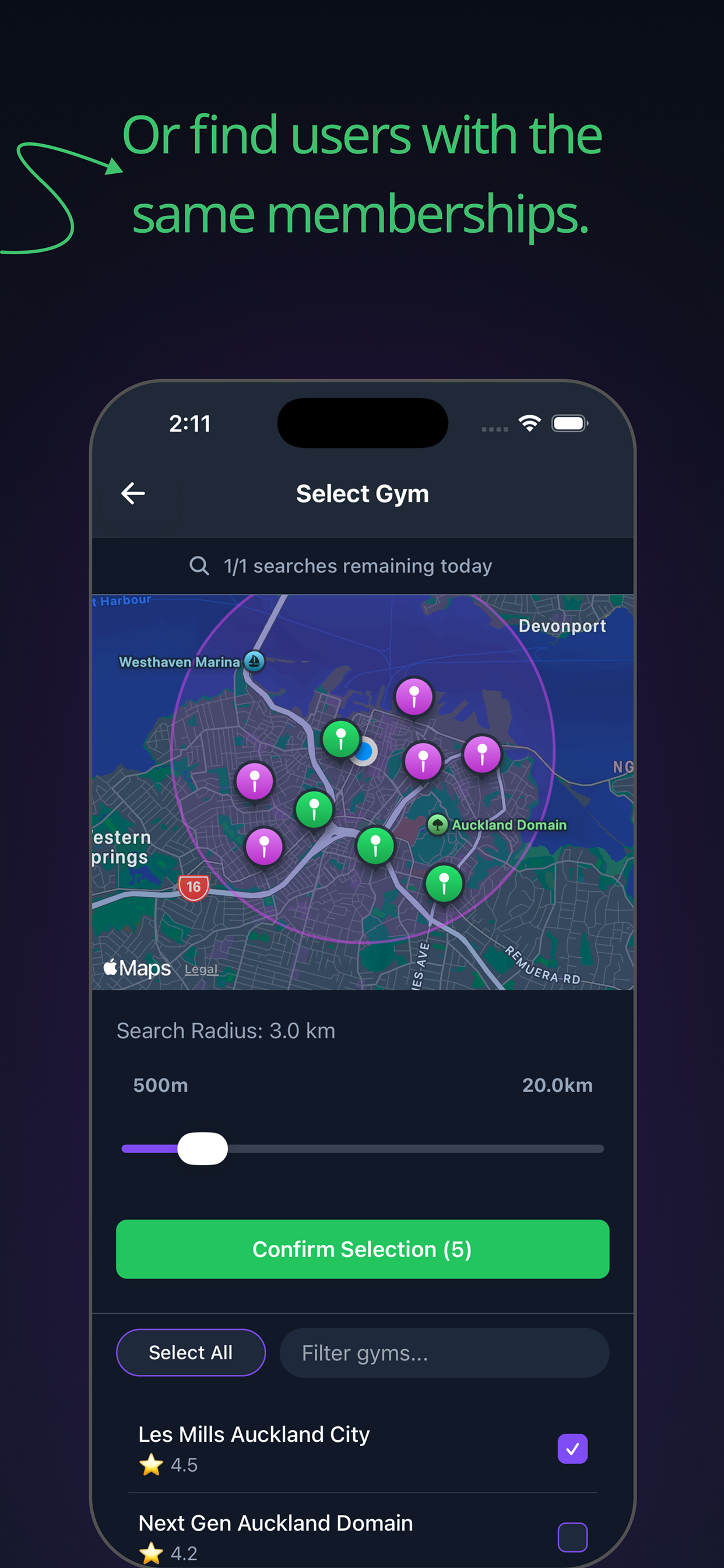 Gymzer screenshot 3