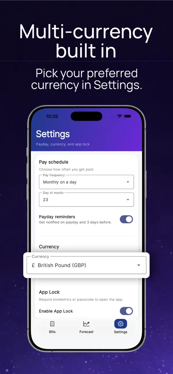 Screenshot #3 pour Buffer – Payday Budget