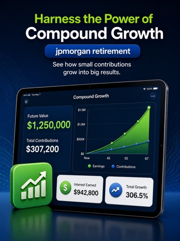 Retirement Calculator Tracker iPad screenshot