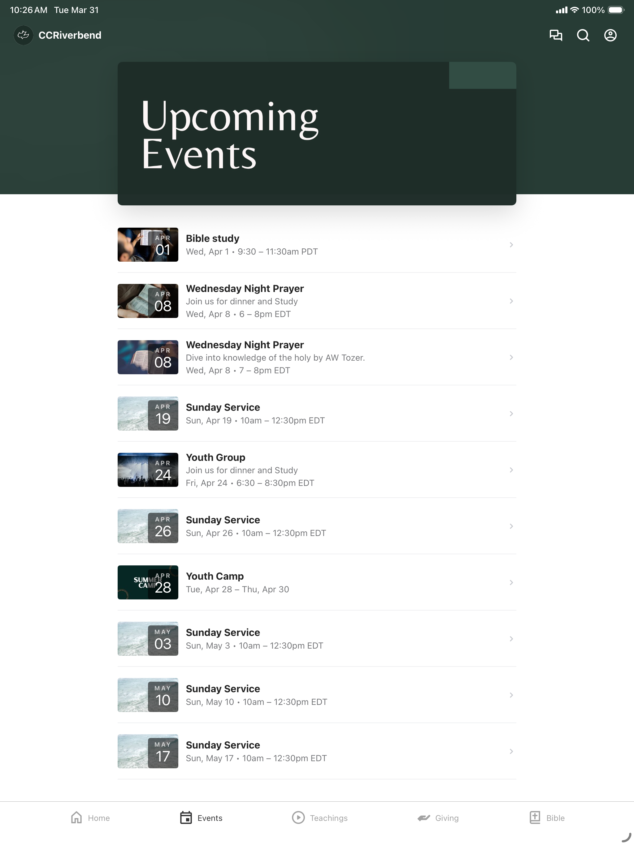 Calvary Chapel Riverbend screenshot 5