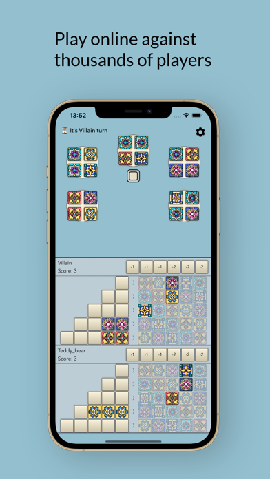 Screenshot #3 pour Tiles Mosaic Board Game