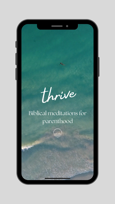 Thrive Biblical Meditation Screenshot