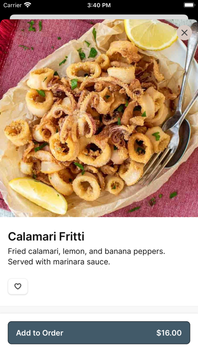 Vincenzo's Cucina iPhone screenshot 4 - Food & Drink app