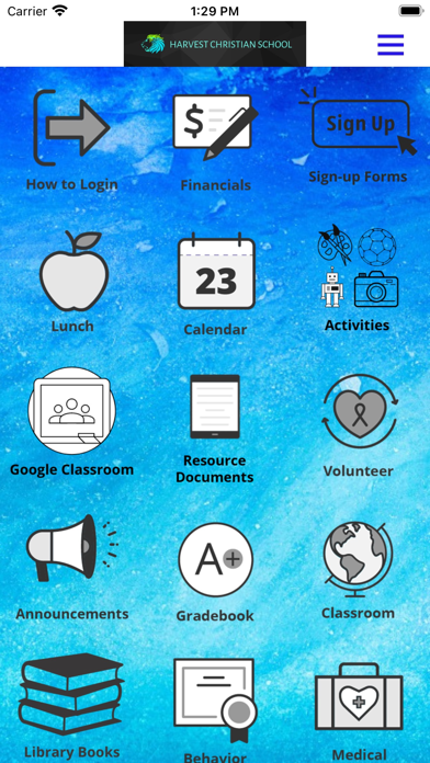 HCS-Harvest Christian School Screenshot